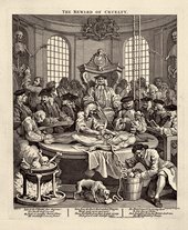William Hogarth  The Four Stages of Cruelty: The Reward of Cruelty 1 February 1751